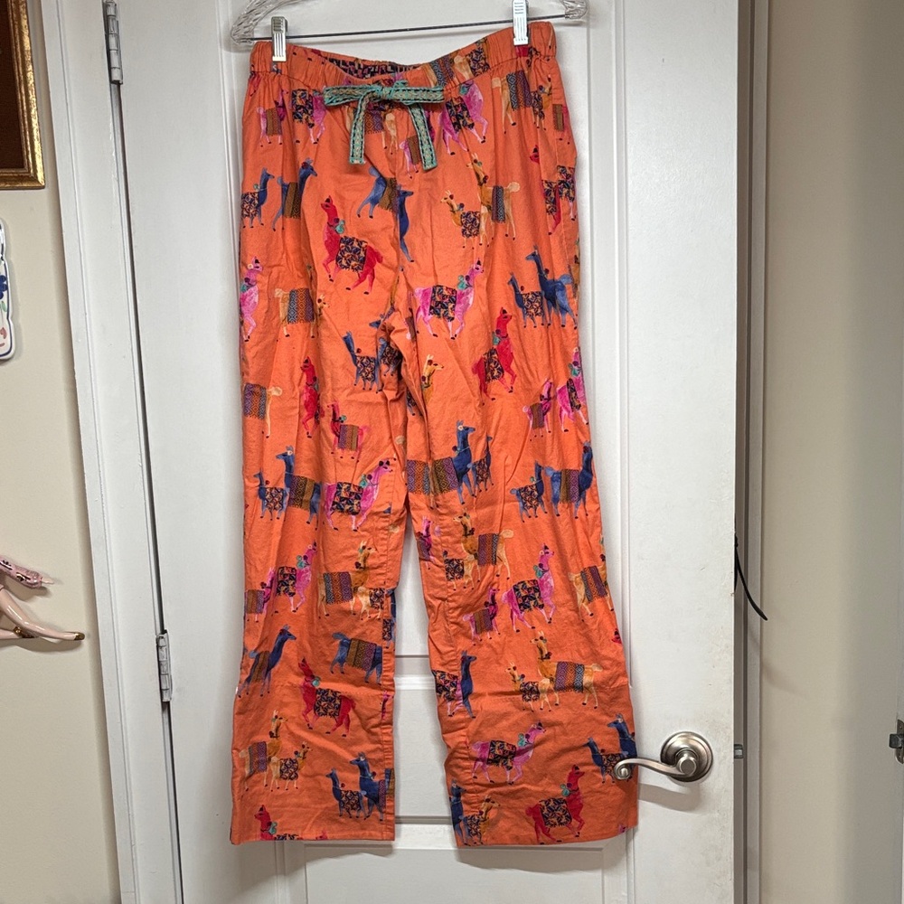 Anthropologie Patchwork Llama Loungers, L - Picture 2 of 6